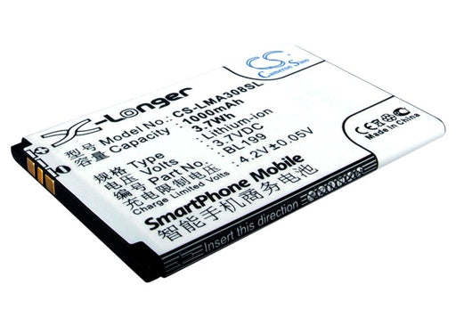 Lenovo MA308 MA309 Replacement Battery-main