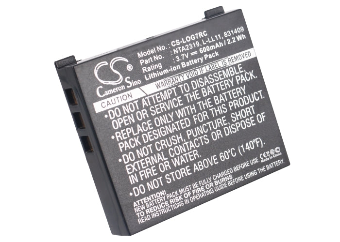 Logitech G7 Laser Cordless Mouse M-RBQ124 MX Air Keyboard Replacement Battery-5