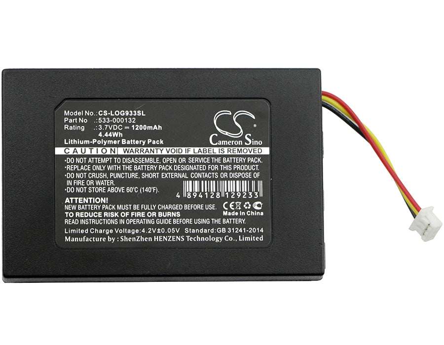 Logitech G533 G933 Headphone Replacement Battery-3