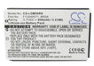 Logitech diNovo Edge DiNovo Mini Y-RAY81 Keyboard Replacement Battery-5