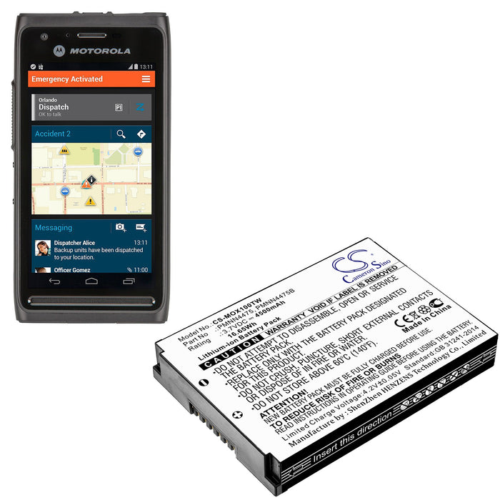 LEX L10 L10i L10ig L10ig LTE Two Way Radio Replacement Battery-6