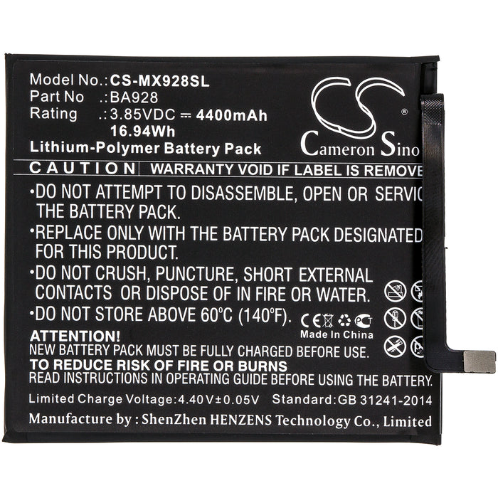 Meizu 16T M1928 M928Q Mobile Phone Replacement Battery-3