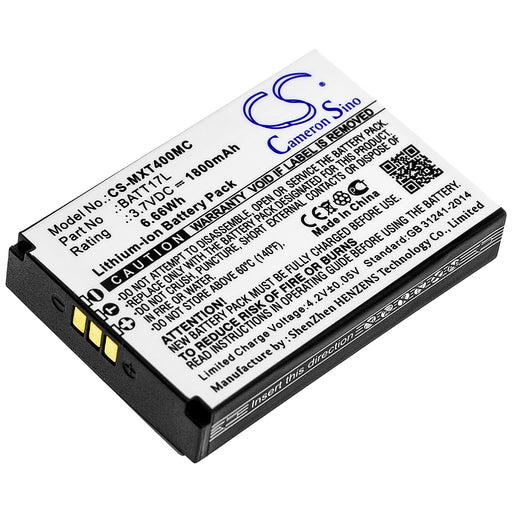 Midland XTC400 XTC450 Replacement Battery-main