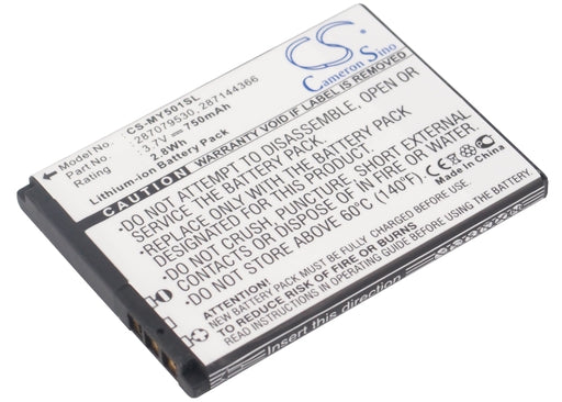 Sagem 226 MY150x MY200v my200X MY220v MY220x MY225 Replacement Battery-main