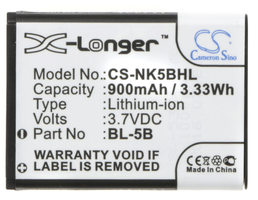 Alcatel One Touch S680 OT-S680 900mAh Mobile Phone Replacement Battery-5