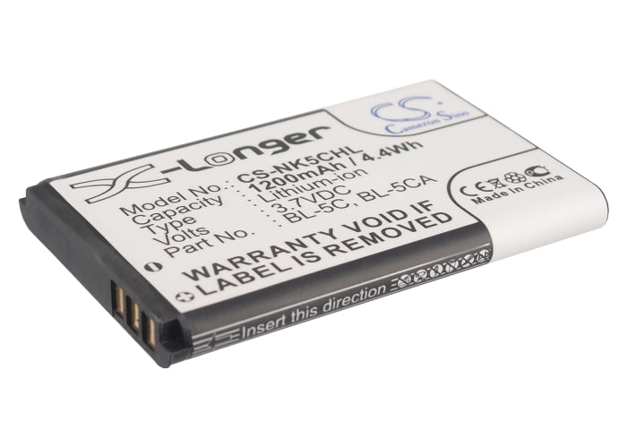 Banno GT03B Black Speaker 1200mAh Replacement Battery-main