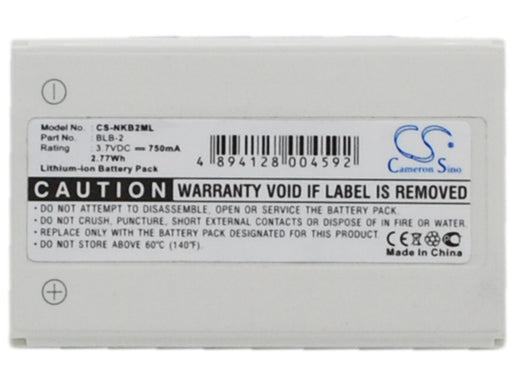 Aiptek MPVR Digital Medi White Mobile Phone 750mAh Replacement Battery-main