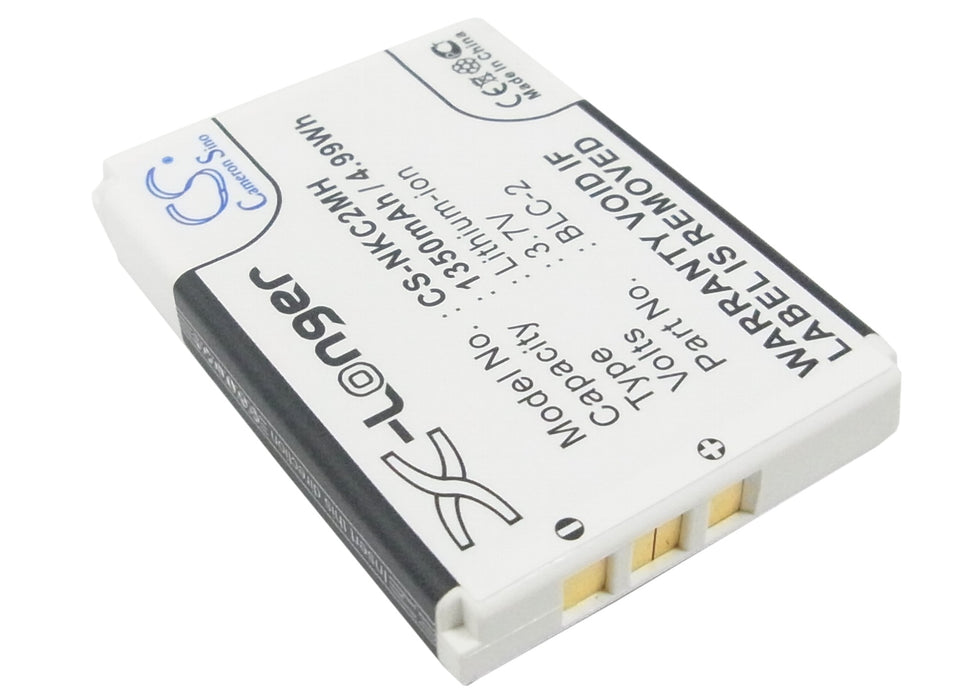 Nokia 1220 1221 1260 1261 2260 3310 3315 3330 3350 3360 3385 3390 3395 3410 3510 3510i 3520 3530 3560 3570 35 1350mAh Mobile Phone Replacement Battery-2