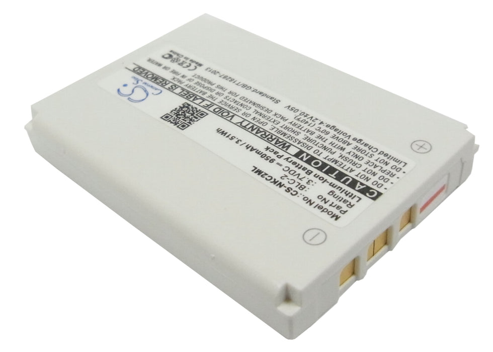 Nokia 1220 1221 1260 1261 2260 3310 3315 3330 3350 3360 3385 3390 3395 3410 3510 3510i 3520 3530 3560 3570 358 950mAh Mobile Phone Replacement Battery-2