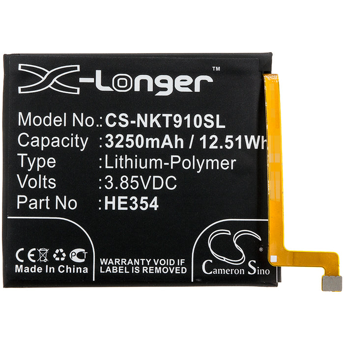 Nokia 9 PureView TA-1082 TA-1087 Mobile Phone Replacement Battery-3