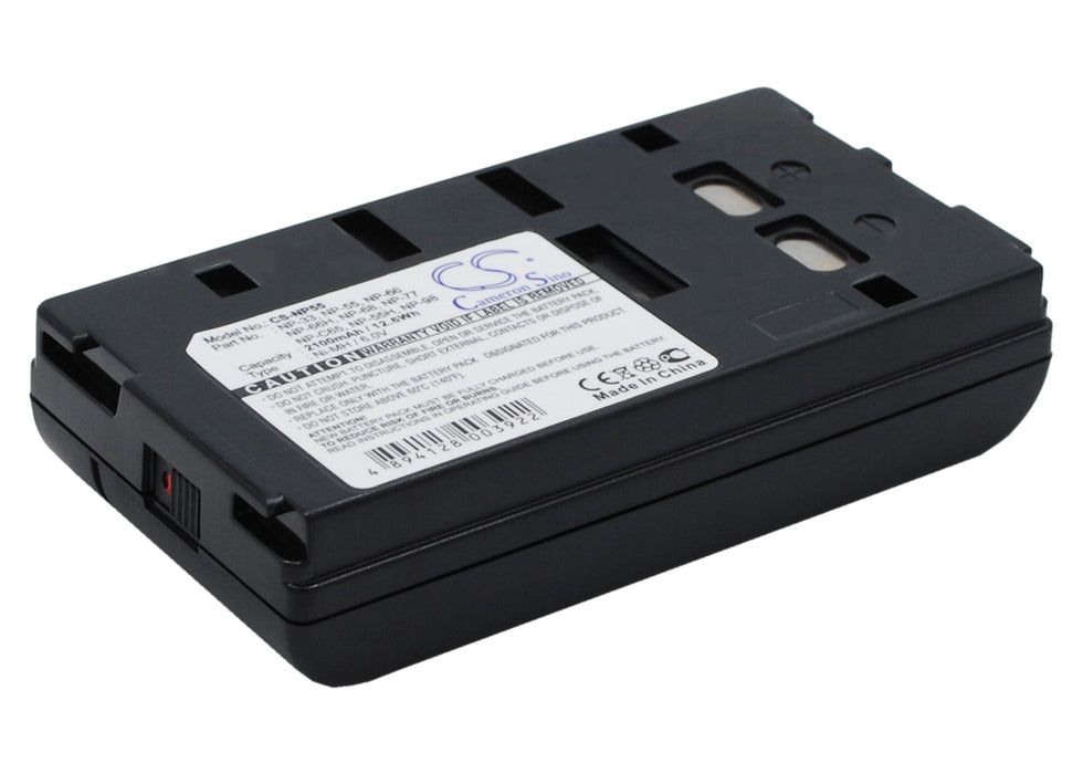 Fisher F-690 F-820 FM-80 FVC-10 FVC-1000 FVC-2000 FVC-30 FVC-4000 FVC-52 FVC-70 FVC-701 FVC-720 FVC-730 FVC-750 FVC 2100mAh Camera Replacement Battery-2