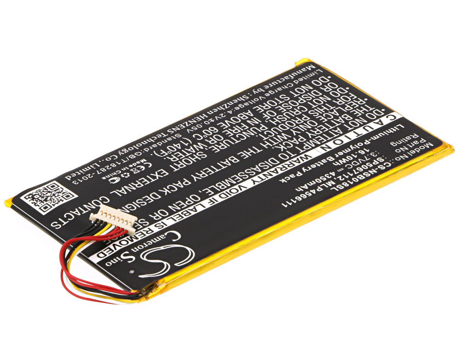 Fuhu DMTAB IN08A Nabi DreamTab HD8 Tablet Replacement Battery-2