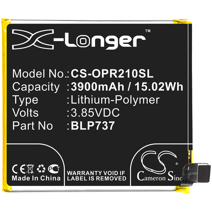 Oppo CPH1945 CPH1951 PCKM80 Reno2 Z Mobile Phone Replacement Battery-3
