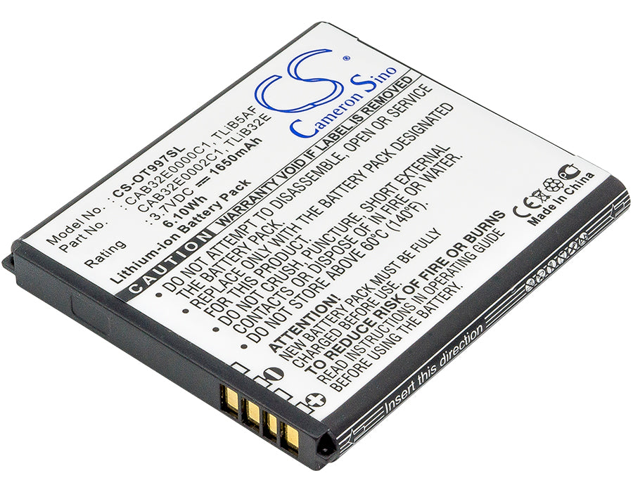 Base Lutea 3 Lutea III Black Hotspot 1650mAh Replacement Battery-main