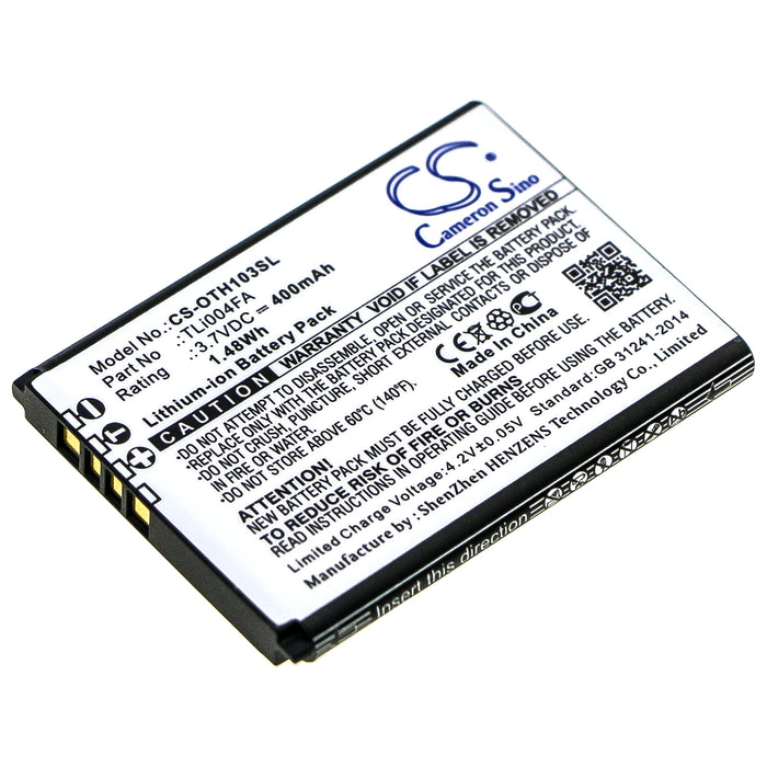 Alcatel OneTouch 1013X OneTouch 1035D OneTouch 104 Replacement Battery-main