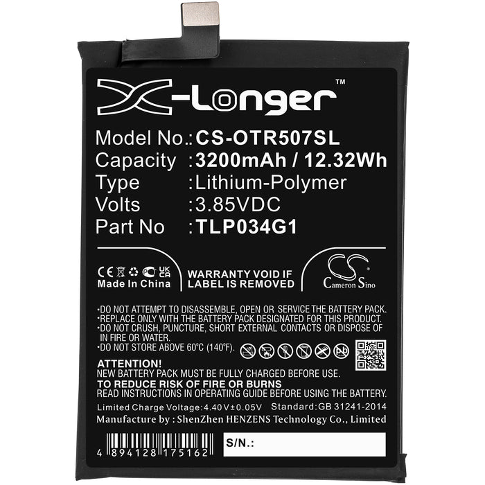 Alcatel DBX-111 Mobile Phone Replacement Battery-3