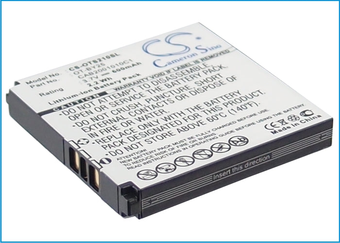 Alcatel One Touch 111 One Touch S120 One Touch S12 Replacement Battery-main