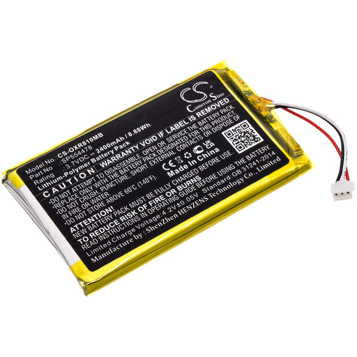 Infant Optics Hovo 700 Hovo-700-1610 Hovo-700-1703 Hovo-700-1709 MT820 Baby Monitor Replacement Battery
