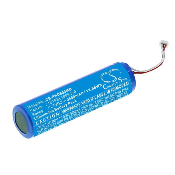 Philips Avent SCD831 Avent SCD831 26 Avent SCD833 Avent SCD833 26 Avent SCD835 Avent SCD835 26 3400mAh Baby Monitor Replacement Battery