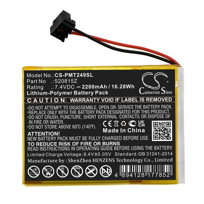 Pentair 4249A IntelliTouch MobileTouch II Alarm Replacement Battery
