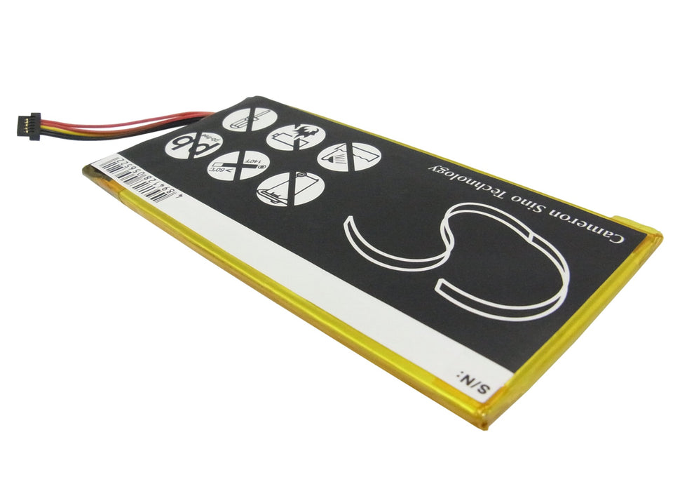 Pandigital Novel 7 PRD07T20WBL1 eReader Replacement Battery-3
