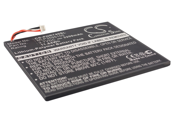 Pandigital Novel Tablet Color R7T40WWHFI Replacement Battery-main