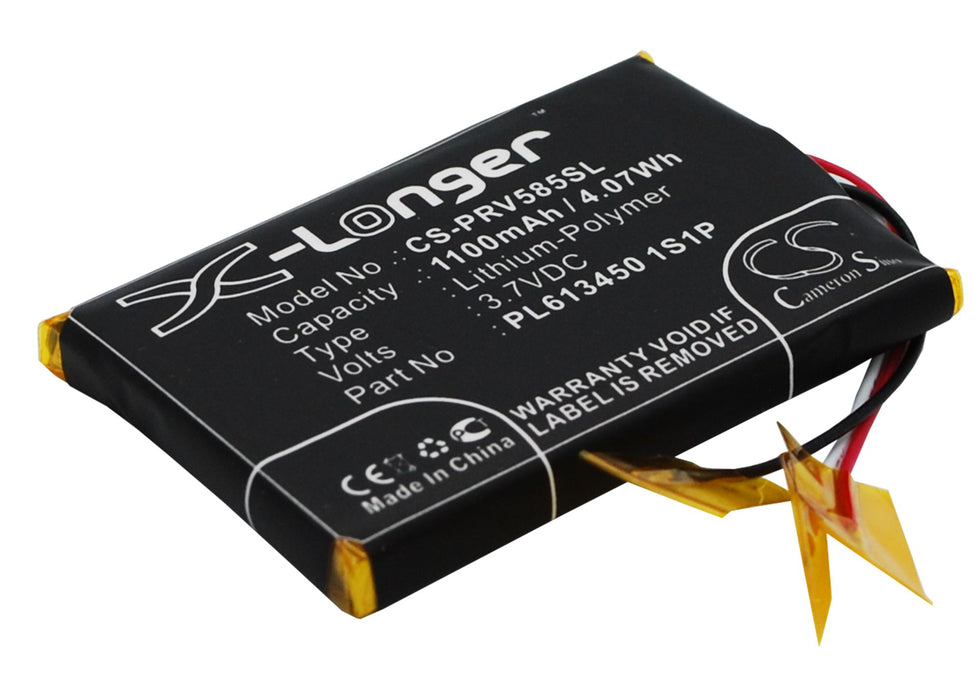 Prestigio GeoVision 5850HDDVR GPS Replacement Battery-2