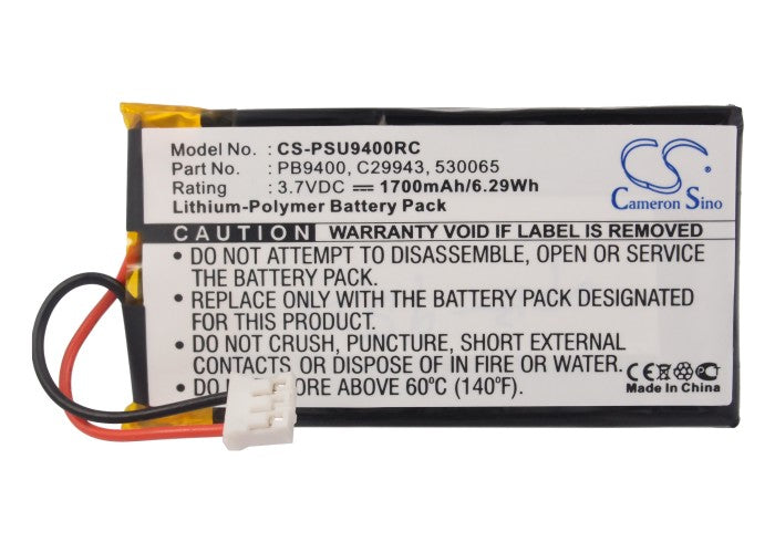 Philips Pronto TSU9300 Pronto TSU-9300 Pronto TSU9400 Pronto TSU-9400 Remote Control Replacement Battery-5