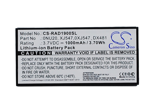 Dell E2K-UCP-61(B) NP007 SAS 6 IR Perc 5i Perc 6i  Replacement Battery-main