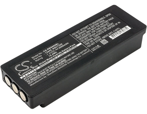 Scanreco 590 592 790 960 Cifa Effer Fassi  2000mAh Replacement Battery-main