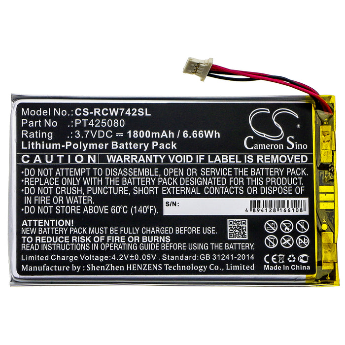 RCA T6873w42 Voyager II 7in Tablet Replacement Battery-3