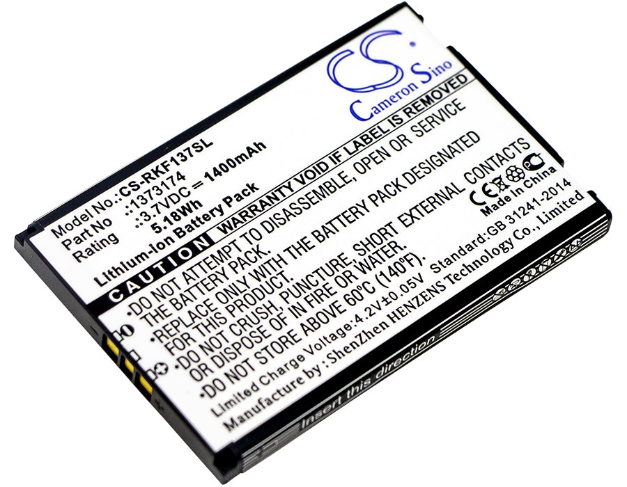 Renkforce 1373174 Replacement Battery-main