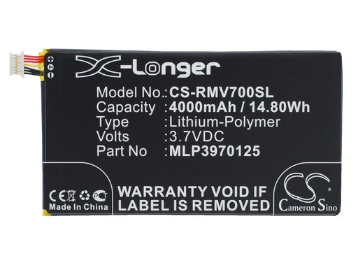 Verizon Elipsis QMV7A 7in Elipsis QMV7B Ellipsis M Replacement Battery-main