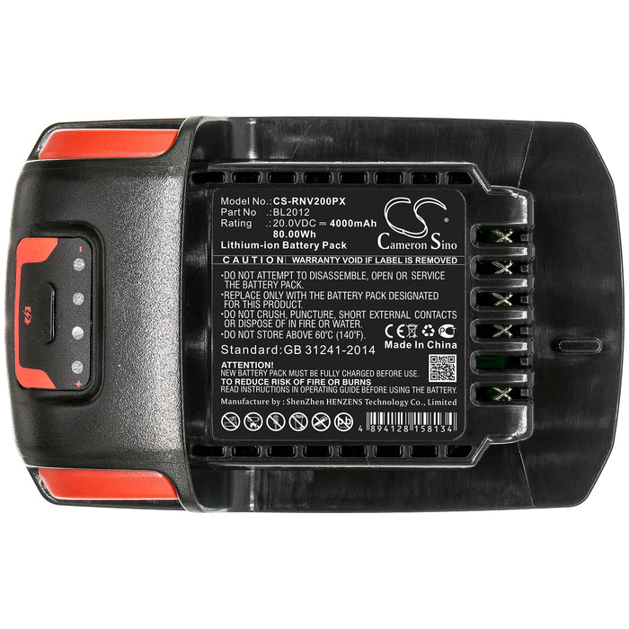 Ingersoll Rand IQV20 4000mAh Replacement Battery-3