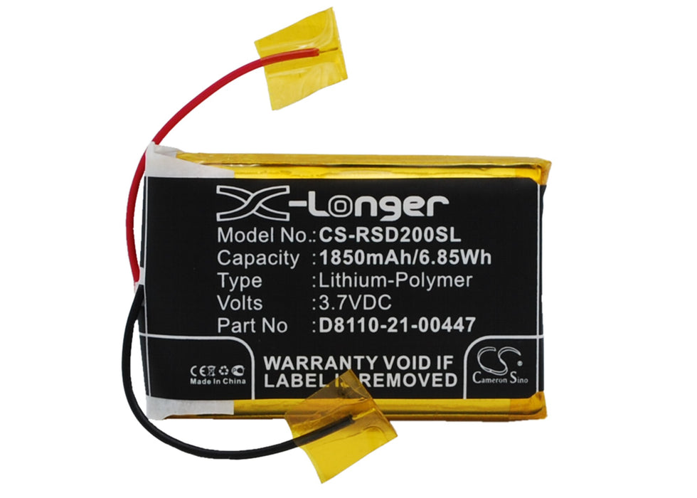 Roberts Sports Dab2 Replacement Battery-main