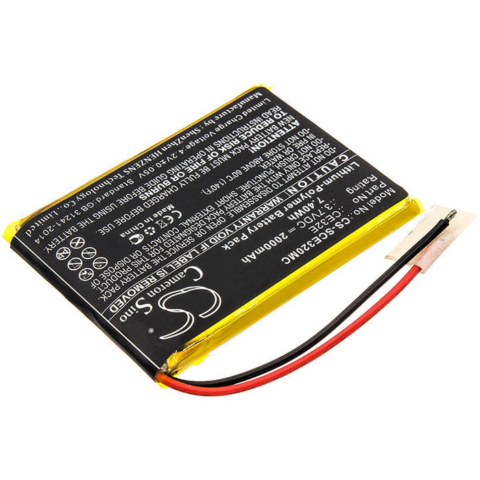 Safety Vision Prima Facie SV-PRIMAFACE32E Camera Replacement Battery-2