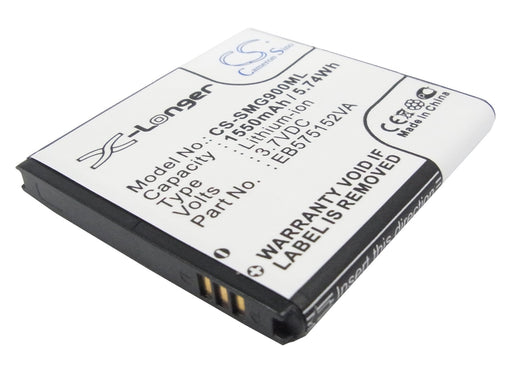 At&T Captivate Epic 4G Galaxy S SGH-i897 1550mAh Replacement Battery-main