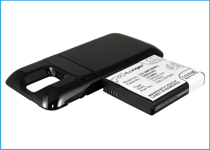 T-Mobile Galaxy S II Galaxy S2 3400mAh Mobile Phone Replacement Battery-2