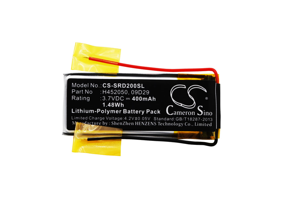Cardo Q2 Q2 pro rider Solo Rider TeamSet Pro Scala Rider TeamSet Headphone Replacement Battery-5