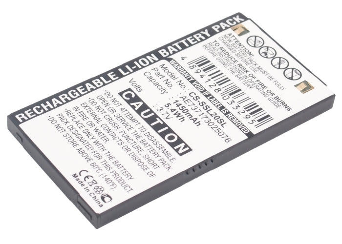 Sirius Stiletto SL2 DAB Digital Replacement Battery-2