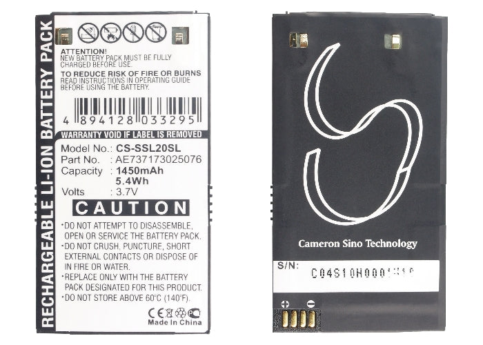 Sirius Stiletto SL2 DAB Digital Replacement Battery-5