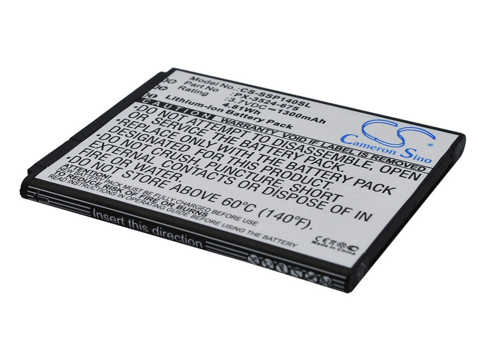 Simvalley SingleCore SP-140 Mobile Phone Replacement Battery-2
