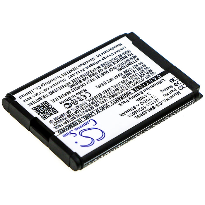 BLU Bluetooth Remote RCU SGI-WL200AP WL200AP Remote Control Replacement Battery-2