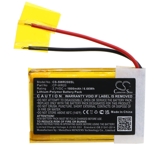 Simrad WR20 WR20 Remote Commander Remote Control Replacement Battery