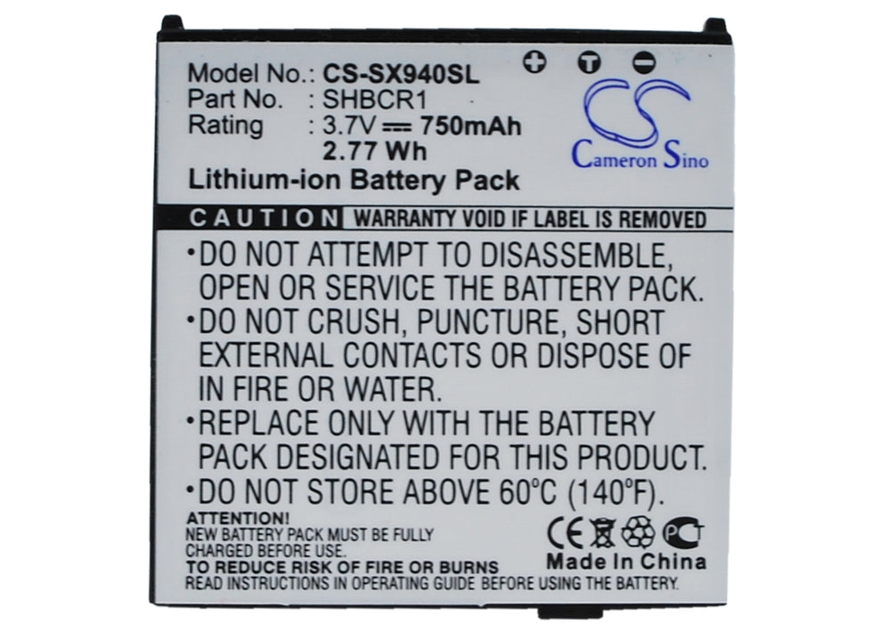 Sharp 940SH 942SH 942SHKT DM005SH Mobile Phone Replacement Battery-5