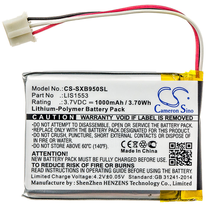 Sony MDR-XB950N1 SRS-WS1 WH-CH700N Headphone Replacement Battery-3