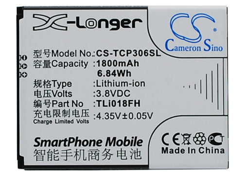 TCL J706T P306C P306W Replacement Battery-main