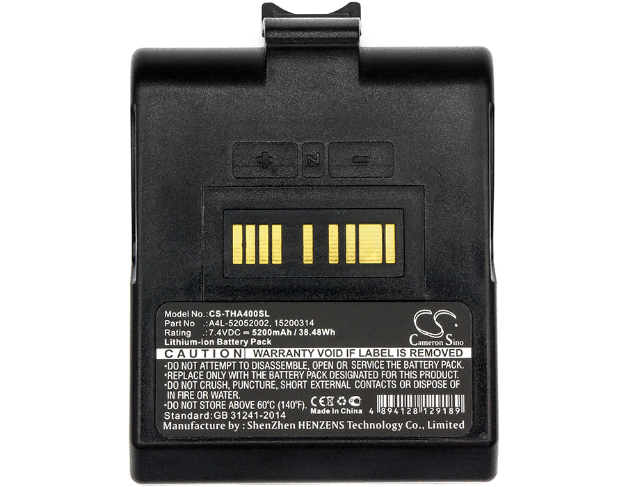 TSC Alpha 4L Printer Replacement Battery-3