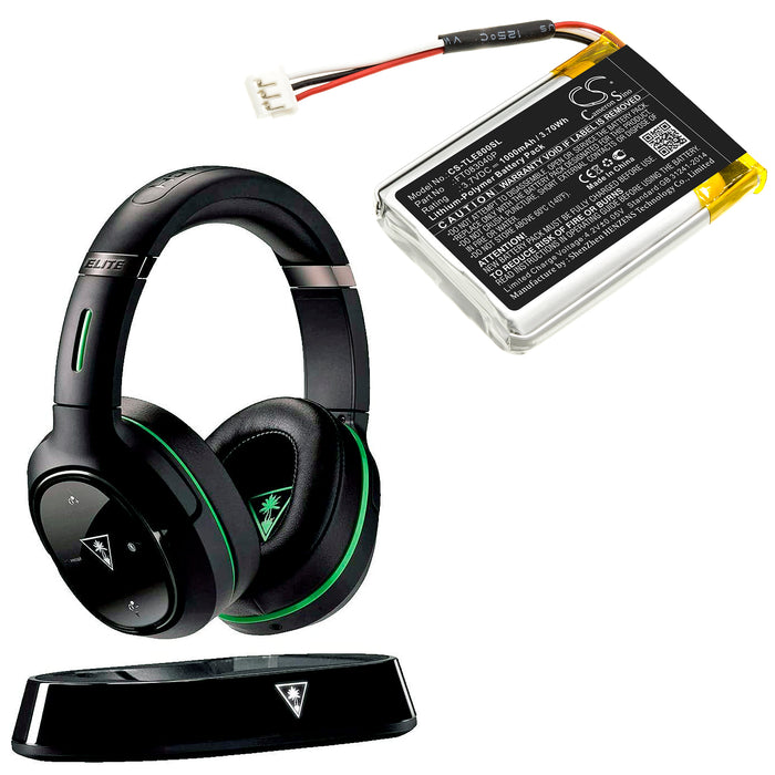 Turtle Beach Elite 800 Beach Elite 800x Headphone Replacement Battery-6