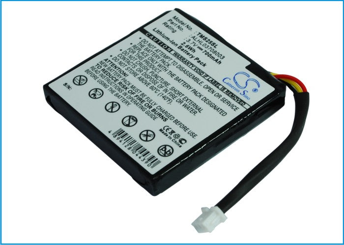 Tomtom 4EN.001.02 4EN42 4EN52 4EV42 4EV52 Star 20 Star 25 GPS Replacement Battery-3
